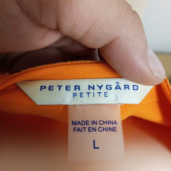 Orange mesh top - Picture 3 of 3